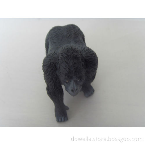 gorilla plastic animal figures/PVC cartoon figure toys/OEM animal figure toys